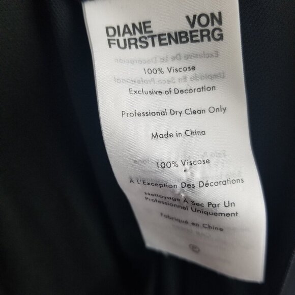 Diane Von Furstenberg Women's Black Cardigan Sz S - Picture 4 of 7